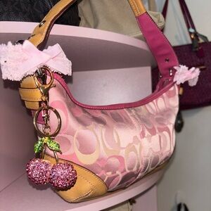 Sold on Instagram Y2k Pink Coach Soho Signature C